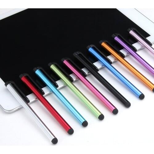 10pcs/lot Capacitive Touch Screen Stylus Pen for IPhone IPad IPod Touch Suit for Huawei and Other Smart Phone Tablet PC Pen