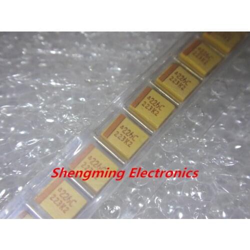 20PCS 3528B 16V 22uF 226C 10% B-type SMD tantalum capacitor