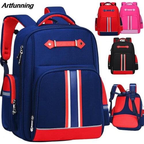 Artfunning Children Schoolbag for Teenager Girls Boys Hign School travel backpack large-capacity childrens backpack 2 sizes