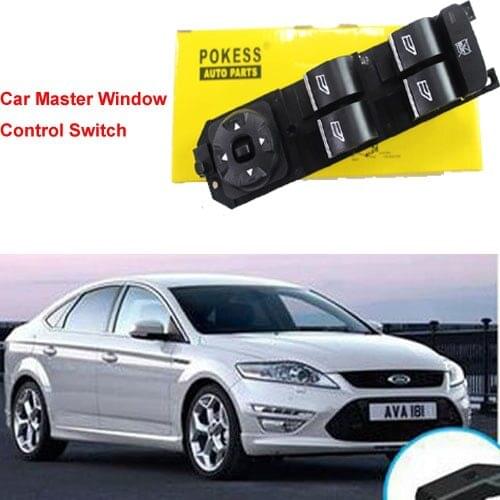Car Power Master Window Switch Control Button for Ford Mondeo Mk4 2007-2012