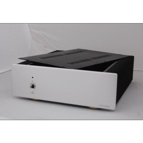 KYYSLB 300*95*311MM Amplifier Chassis Diy Box Enclosure All Aluminum External Cooling Pure Rear Stage Chassis Amplifier Case