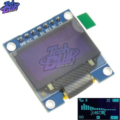 0.96" Inch Blue I2C IIC Serial 128x64 OLED LCD LED SSD1306 Module for Arduino Raspberry Pi Display