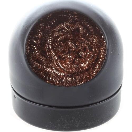 HOT- Soldering Iron Tip Cleaning Wire Nozzle Cleaner Sponge Ball with Holder
