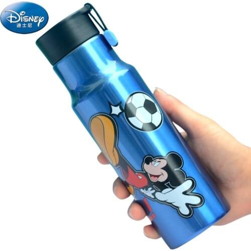 Genuine Sale Disney Cartoon Kids Thermos Cup Thermo Mug Stainless Steel Children Drink Water for Bottle Vacuum Flask Tumbler