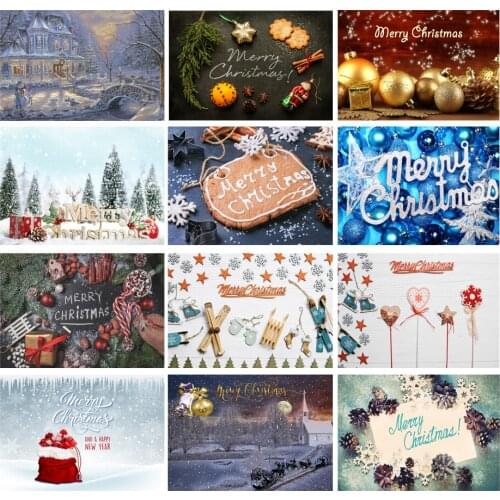 Merry Christmas Wishes Canvas Painting Poster Stars Gift Garland Cartoon Canvas Painting Wall Art Poster Childrens Room Home De
