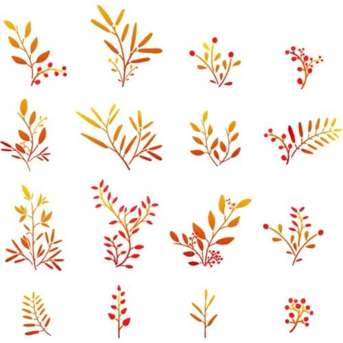 Cutting Dies Tree Leaves metal Embossing Craft DIY Leaf Stencil For Metal Machine paper cards photo album Scrapbooking Die Cut