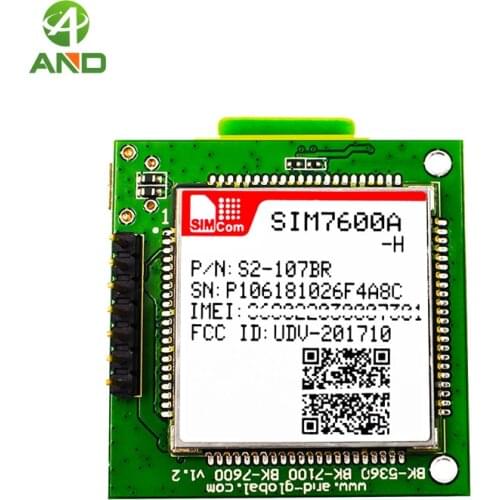 SIMCom SIM7600A-H LTE CAT4 Audio US,SIM7600A-H testing mini board 3.3v TTL logic 1pc