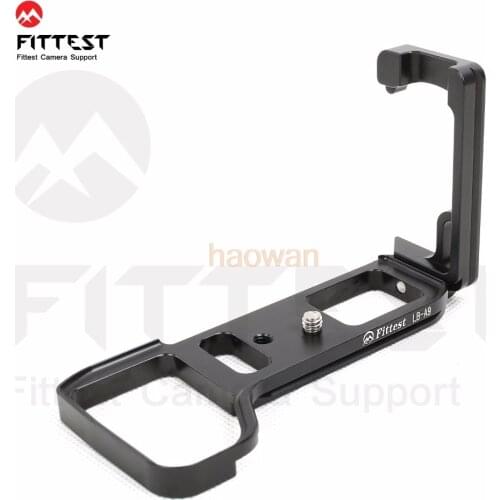 A9 Vertical Quick Release QR L Plate/Bracket Base Holder Grip for Sony ILCE-9 a9 Camera Metal ballhead