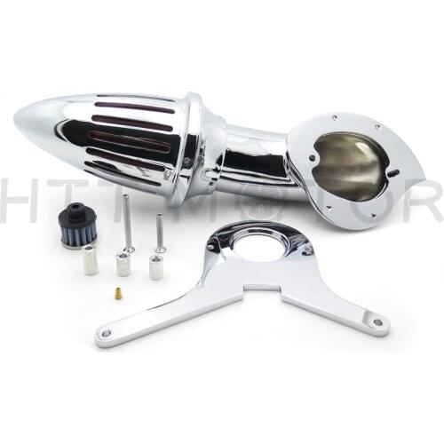 Aftermarket motorcylce parts Spike Air Cleaner Kits Filter For Honda Aero 750 Vt750 Intake 1986-2012 Chrome BLACK