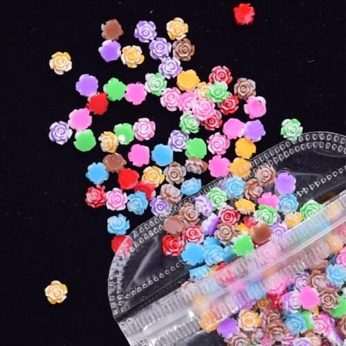 100 Pcs Mix Nail Double-colors Rhinestones Crystals Glitter Rhinestone 3D Nail Art Decoration white AB Color Acrylic Gems ZCF13