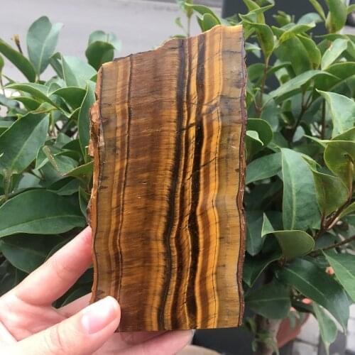 400g Natural tiger eye Crystal original stone Quartz Crystal Specimen