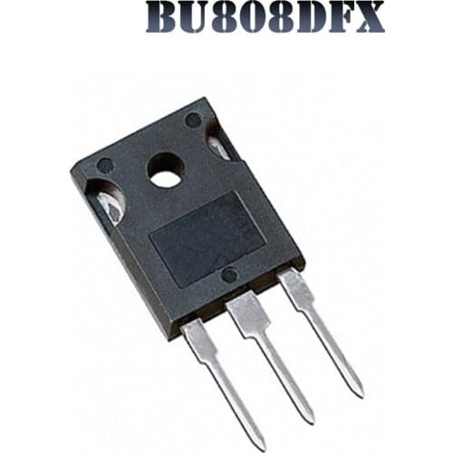 5PCS BU808DFX TO-3PF TO247 BU808 TO-247