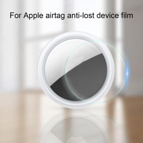 5Pcs high-definition soft film hydraulic protective film for Airtag wear-resistant replacement TPU tracker screen cover