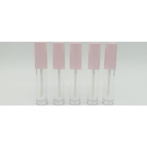 6.5ml Empty pink Lip Gloss Tube 50pcs
