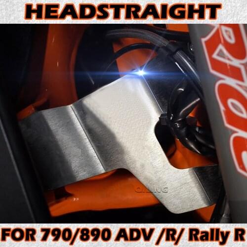 Motorcycle Accessories For 790 Adventure 890 ADV R Rally R HeadStraight Headlight Neck Brace Headlight Reinforcement Bracket