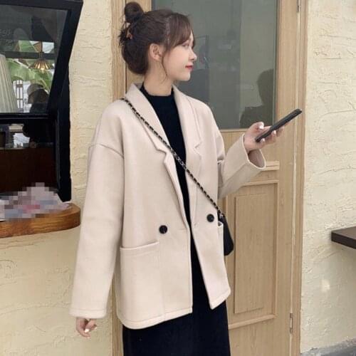 BB4978 2021 spring autumn winter new women fashion casual temperament show thin joker coat cheap wholesale