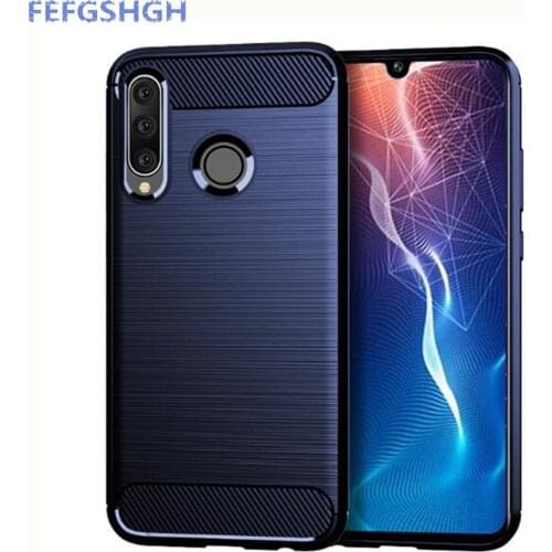 Carbon Fiber Cover For Huawei Honor 20 Pro YAL-L41 Case Rubber Silicone Phone Cases For Huawei Honor 20i Back Case