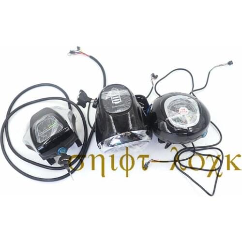 Angel Eyes Headlight Lighting Spotlight High Beam LCD Screen for Citycoco Electric Scooter