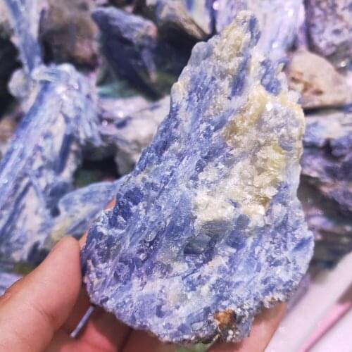 Kyanite crystal stone Natural rough Mineral sample cyanite quartz raw stone Crystals Healing Chakra