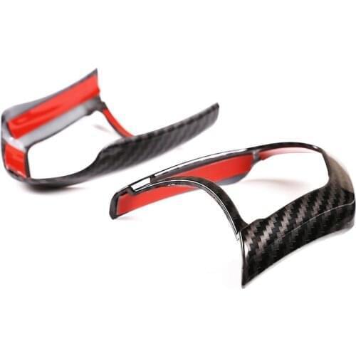 Carbon Fiber Car Steering Wheel Button Frame Trim For BMW F1.F20 F22 F21 F30 F32 F33 F36 F06 F12 F13 X5 F15 X6 F16 M-Sport