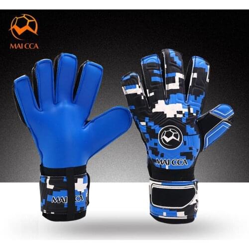 Adult Goalkeeper Gloves Childrens Thickening Latex Anti Skid Football Match Training With Finger Protect Soccer Goalkeeper Kits