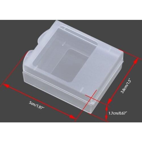 2 Pcs Plastic Protective Storage Battery for gopro- Hero 9 8 7 6 5 4 Session Eken Camera Accessorie