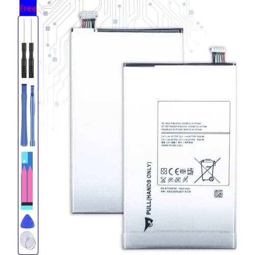Replacement Battery EB-BT705FBC EB-BT705FBE For Samsung GALAXY Tab S 8.4 SM T700 T705 Tablet Battery 4900mAh +Free Tool+Track NO