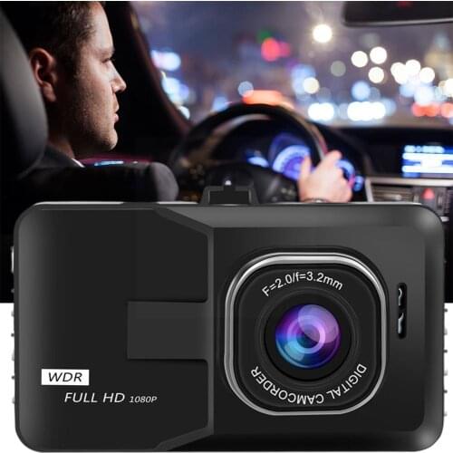 Dash Cam DVR Camera 4inch Full 1080P Drive Dashcam Auto Box Dashboard Black Video Recorder 2021 4k Registrator Dual O3P5