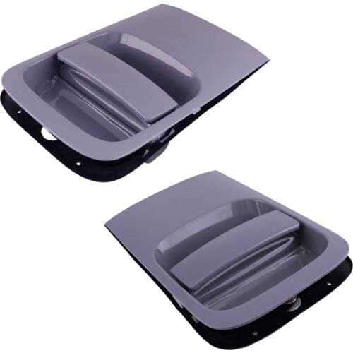 100% new 1 Pair Gray Car Sliding Door Outer Handle Catch 26.2 x 15.5 cm Fit For Hyundai H1 I800 Grand Starex 2007