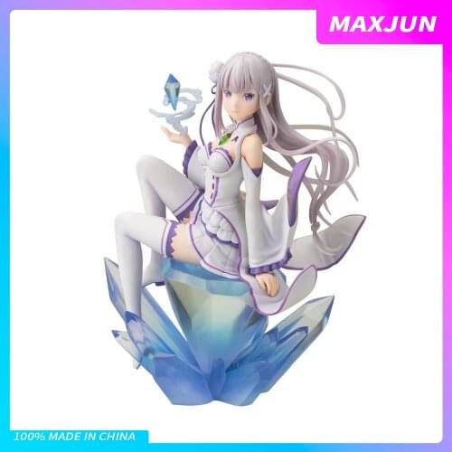Anime Re Life in a different world from zero Anime Figures Emilia magic Beautiful girl 17cm PVC Model Toys Re Zero Action Figure