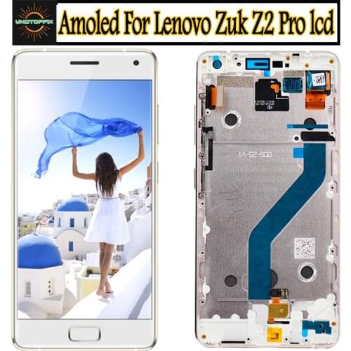 New 5.2" Lenovo ZUK Z2 Pro LCD Touch Screen Digitizer Assembly zuk z2 pro display With Frame Replacement Parts zuk z2 pro screen