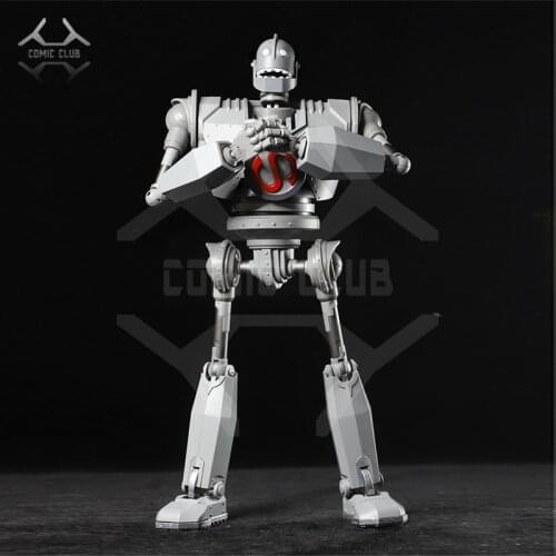 COMIC CLUB IN-STOCK FJ Ready Player One The Iron robot Giant metal alloy parts contain led light Action Figure robot toy
