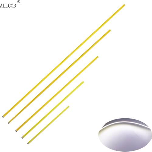 12V DC 200mm 300mm 400mm 500mm flexible bended cob led strip bar light source cob chip for diy 12V outdoor lamp Ultra lights