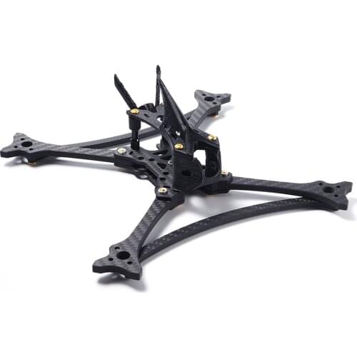 HGLRC Wind5 Lite True-X 208mm Carbon Fiber FPV Frame Kits 5mm Arm for RC FPV Racing Freestyle 5inch Drones DIY Parts