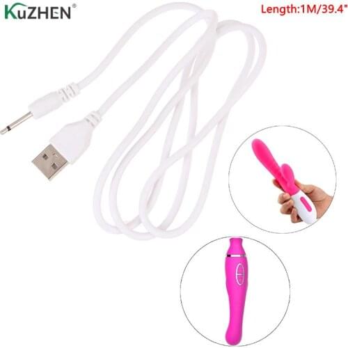 1pc USB Charging Cable Vibrator Cable Cord Sex Products Usb Power Charger Supply For for Rechargeable Adult Toys