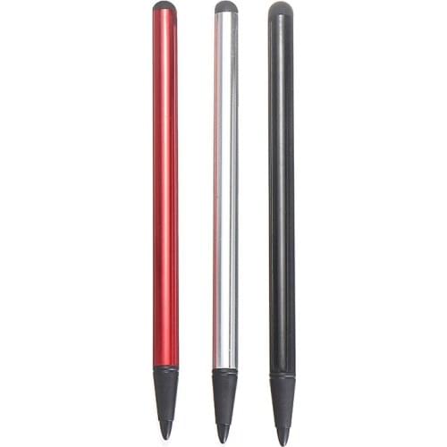 New 2 in 1 Capacitive Resistive Pen Touch Screen Stylus Pencil for Tablet iPad Mobile Cell Phone PC Capacitive Pens