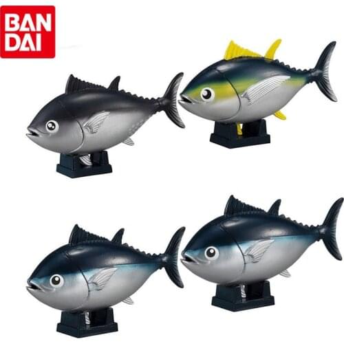 Bandai Genuine Gashapon TUNA PIECE PUZZLE Disintegration Anatomy Fun Gacha Anime Action Figure Collection Model Toys Ornaments