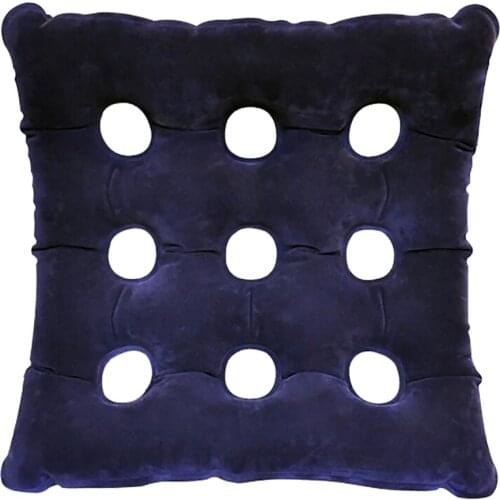 Air Inflatable Seat Cushion Bedsores Pillow Relief Back Support for Wheelchair Sofa Car Travel Airplane Office