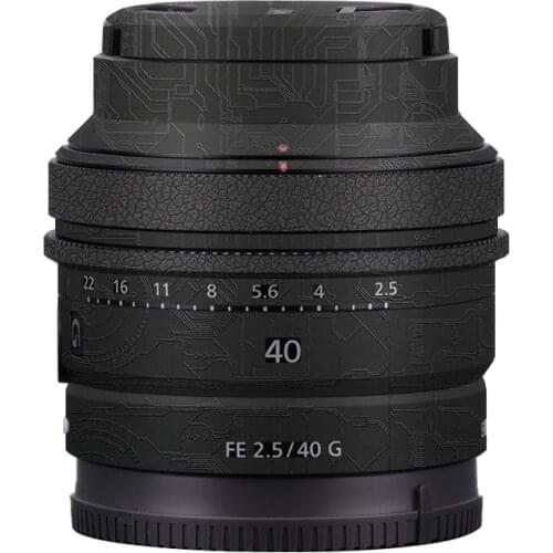 SEL40F25G 40 2.5G Lens Premium Decal Skin for Sony FE 40mm F2.5 Lens Protector Anti-scratch Cover Film Sticker