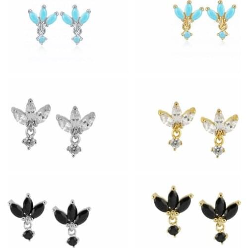 Pendientes Plata 925 Trend Geometric Drill 925 Sterling Silver Earrings For Women Piercing Earrings Hoops 2021 Trend Vintage