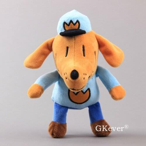 Dog Man Plush Toy Stuffed Animal X'mas Gift Dogman Figure Cute 10'' 25 cm
