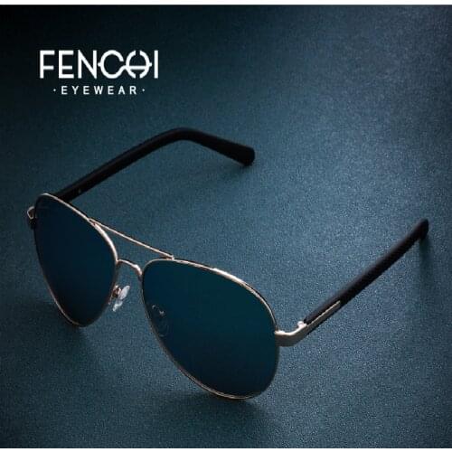 FENCHI sunglasses women polarized vintage pilot mirror trendy ladies sun glasses for women lunette soleil femme óculos feminino