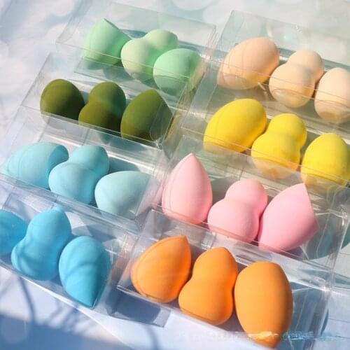 3pcs/set Makeup Sponge Professional Powder Puff Liquid Foundation Concealer Make Up Soft Water Sponge Powder Puff Wholesale