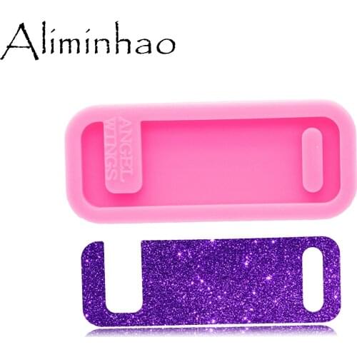 DY0713 Super Glossy Phone stand Resin Silicone Mold DIY Epoxy Mould Decoration Keychain