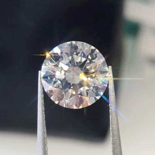 10mm EF color Moissanite round Brilliant excellent cut 4ct loose beads moissanite Jewelry Gems Stone DIY ring material