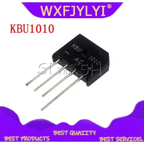 10PCS KBU1010 KBU-1010 10A 1000V diode bridge rectifier neue und original IC