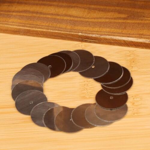 20pcs 25mm Cutting Disc Circular Saw Blade Cutting Off Wood Saw Wheel Blade Discs for Power Rotary Tools Dremel Accessories