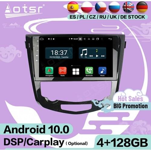 2 Din Carplay Stereo Android For Nissan X-Trail T32 Qashqai j11 2014 2015 2016 2017 2018 2019 Car Video Radio Receiver Head Unit