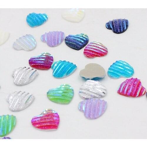 New 12mm 24Pcs Craft Flatback Resin Stripe Flower Pattern Design Stone Beads,Flatback Resin Rhinestone For DIY Making