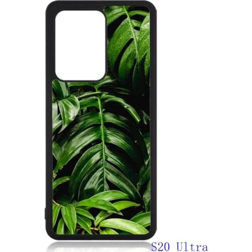 2D Sublimation Rubber TPU+PC Blank Back Cover For for S20 FE S20 plus S20 21 Ultra S10E S21Plus with glue and plates 10pcs/lot